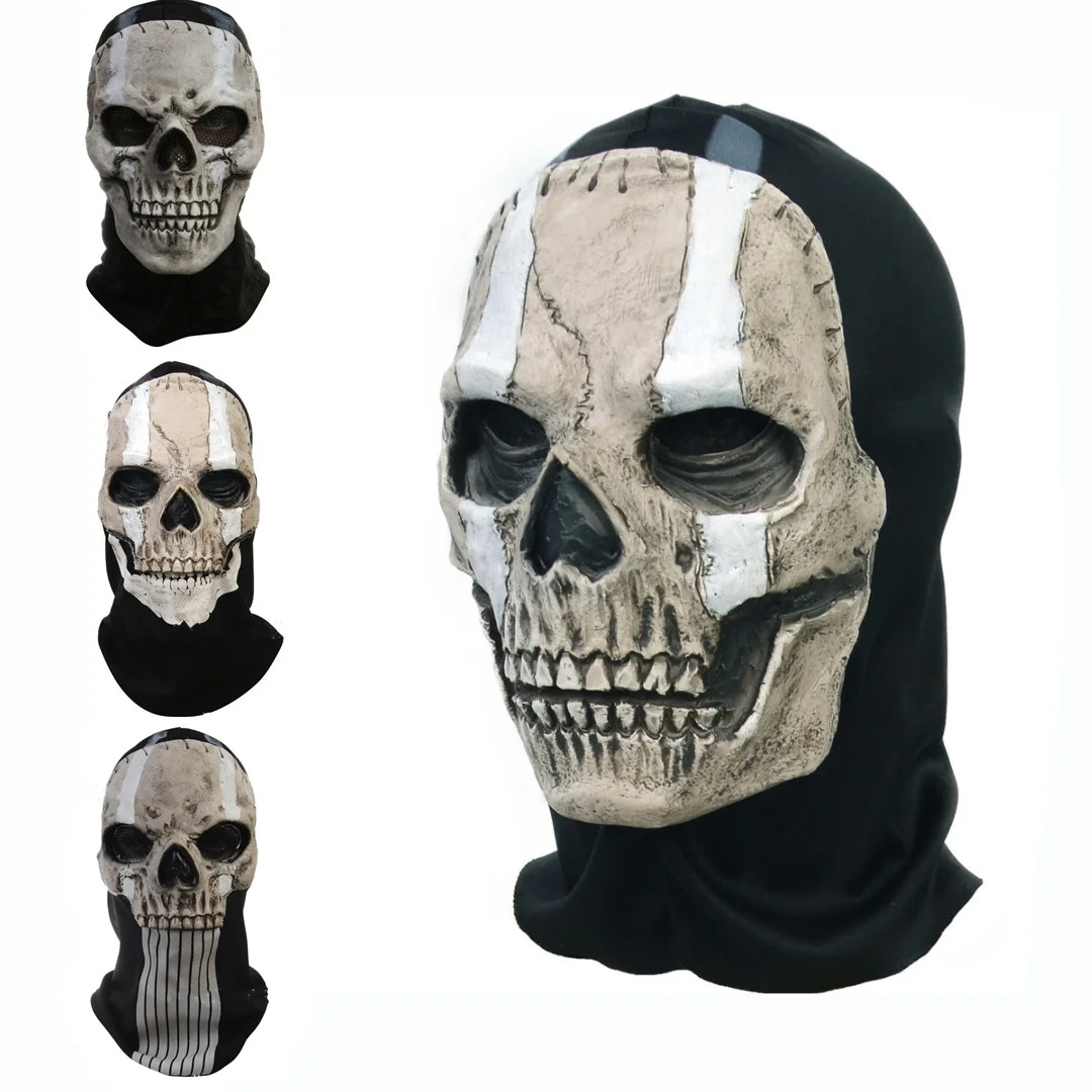 Face Mask Silicone - Универсальная латексная маска-шлем для косплея на
