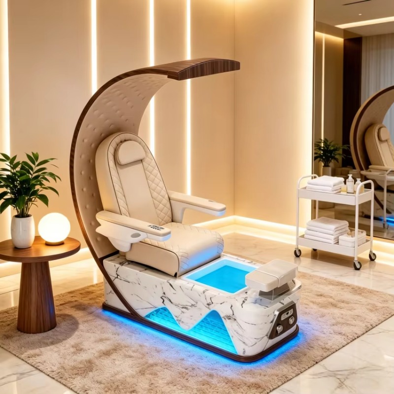 Spa And Wellness Hotel - Роскошное электрическое массажное кресло для педикюра,