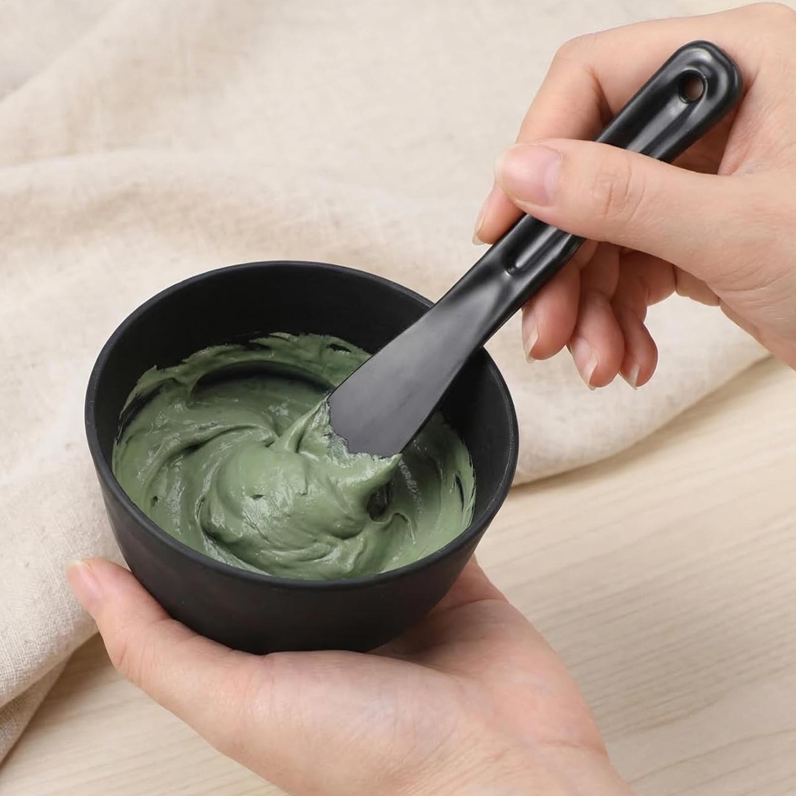 Face Mask Silicone - Набор силиконовых чаш для масок, палочка