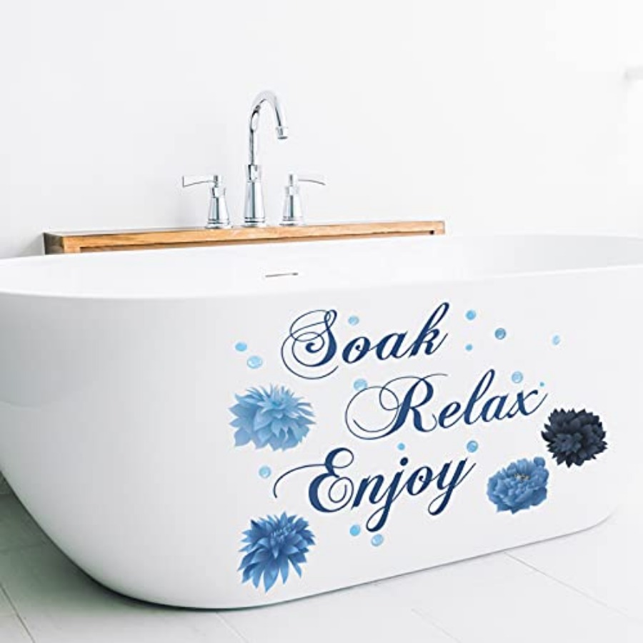 Наклейки на стену для ванной к – обзор и цена Relax - Spa & Wellness