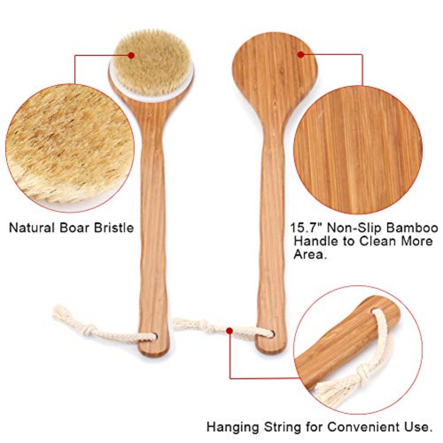 Щетка для душа с натуральной щ – обзор и цена Dry Brush Body
